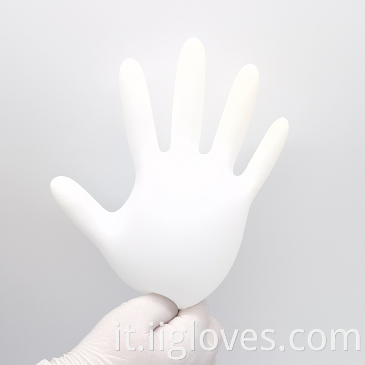 Sicurezza domestica Protezione Protezione Whiring White Color Guglie di nitrile di alta qualità
